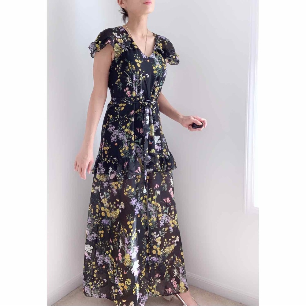 ROBBIE Floral MAXI DRESS - Picture 5 of 8